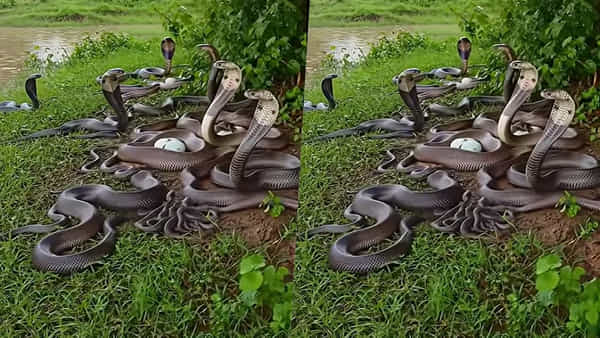 Snake video: వామ్మో.. ఒకే చోట వందలాది నాగుపాములు.. వైరల్ అవుతున్న వీడియో..