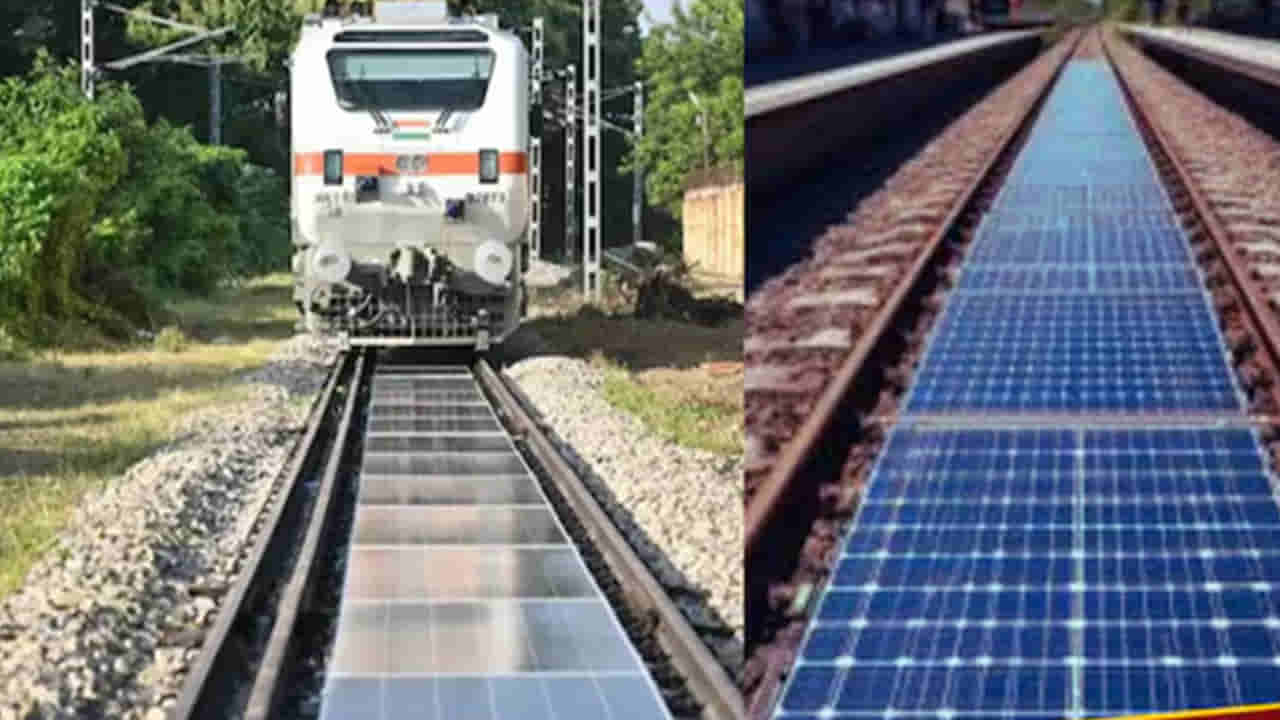 వార్నీ ఇదెక్కడి విడ్డూరం... రైలు పట్టాల నడుమ ఈ నీలిరంగు గుర్తులేంటి..? అసలు సంగతి ఏంటంటే...