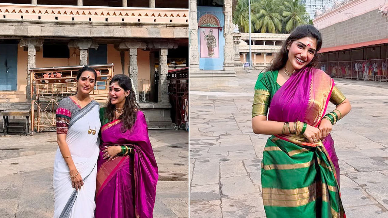 తన తల్లి సురేఖా వాణితో కలిసి గుడికి వెళ్లిన సుప్రీత అక్కడ దిగిన ఫొటోలు సోషల్ మీడియాలో షేర్ చేసింది. దీంతో వాటిని చూసిన అభిమానుల చీరలో చూడముచ్చగా, అచ్చం తెలుగు అమ్మాయిలా, అందంగా ఉన్నావంటూ కామెంట్స్ చేస్తున్నారు.