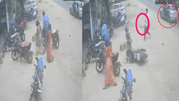 Watch Video: పట్టపగలే హత్యాయత్నం.. వైన్షాప్లోకి దూరి ప్రాణాలుకాపాడుకున్న ముగ్గురు.. అసలు ఏం జరిగిందంటే?