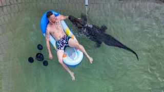 Viral Video: సరిగ్గా రైలు పట్టాల మీదికి వ్యాన్‌ రాగానే గేటు పడింది… ఆ తర్వాత ఏం జరిగిందో చూడండి…