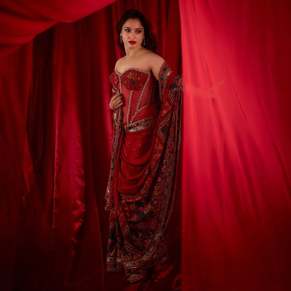 ప్రతీ మూమెంట్ పాట చిత్రీకరించినట్టే కొరియగ్రాఫ్‌ చేసి షూట్ చేస్తారని క్లారిటీ ఇచ్చారు. భవిష్యత్తులోనూ అలాంటి సీన్స్‌లో నటిస్తా అన్నారు తమన్నా.