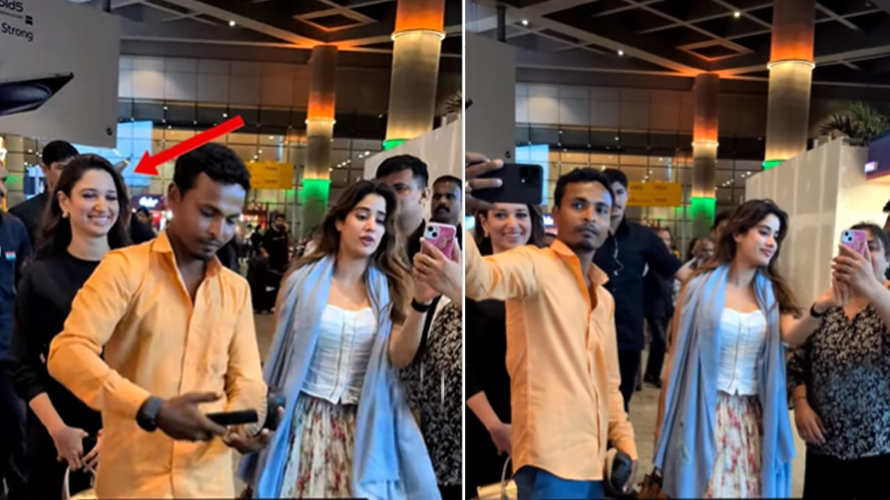 తమన్నా వద్దు జాన్వీనే కావాలి..! అభిమాని చేసిన పనికి మిల్కీబ్యూటీ షాక్.. నెటిజన్స్ ఏమంటున్నారంటే