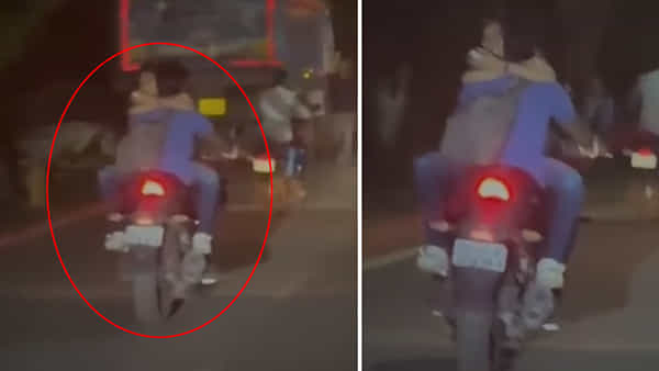 Viral Video: మరీ ఇంత కరువులో ఉన్నారేంటి.? బైక్పై బాప్రే అనిపించే స్టంట్..