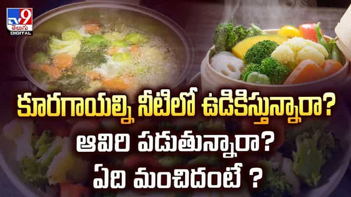 కూరగాయల్ని నీటిలో ఉడికిస్తున్నారా? ఆవిరి పడుతున్నారా? ఏది మంచిదంటే? కూరగాయల్ని నీటిలో ఉడికిస్తున్నారా? ఆవిరి పడుతున్నారా? ఏది మంచిదంటే?