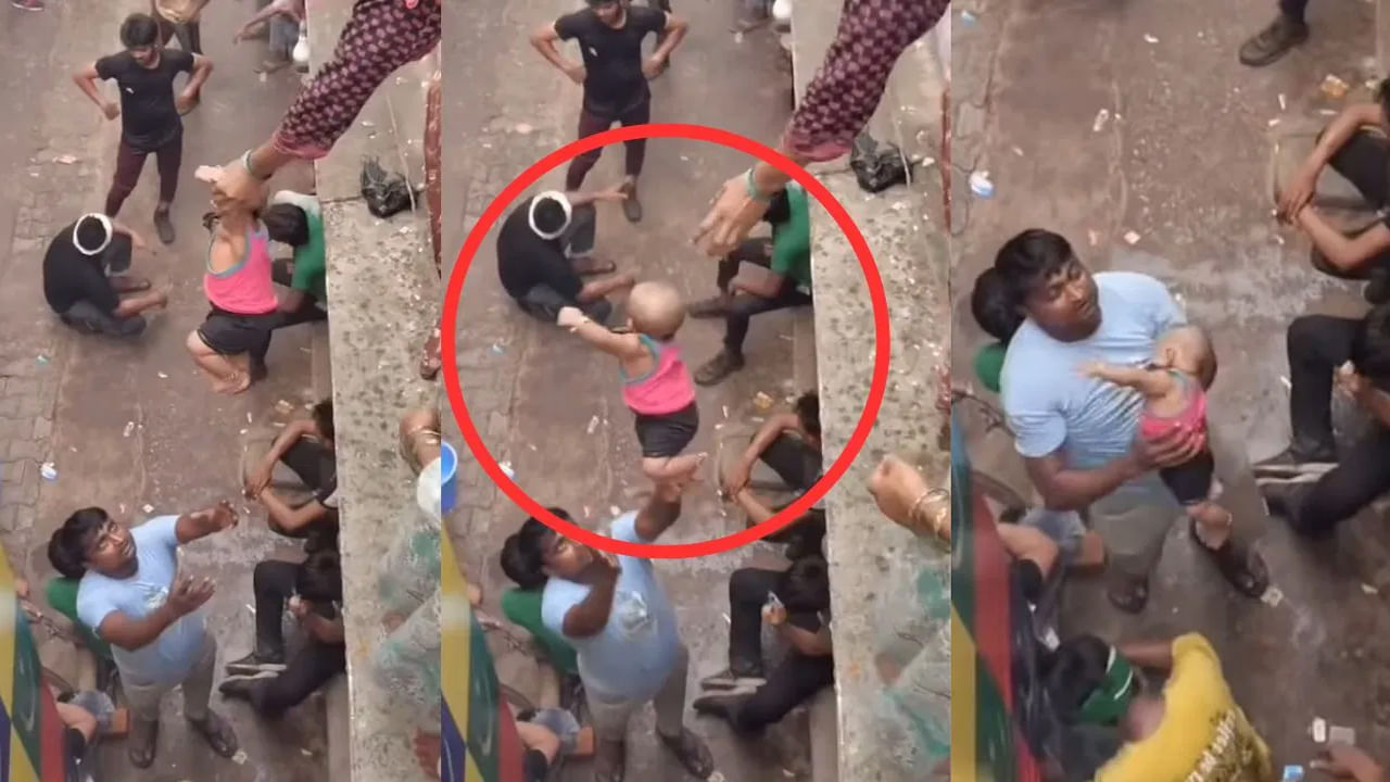 Viral Video: మా తల్లే పిల్లాడు అనుకున్నారా.. బంతి అనుకున్నారా.. షాకింగ్ వీడియో వైరల్..