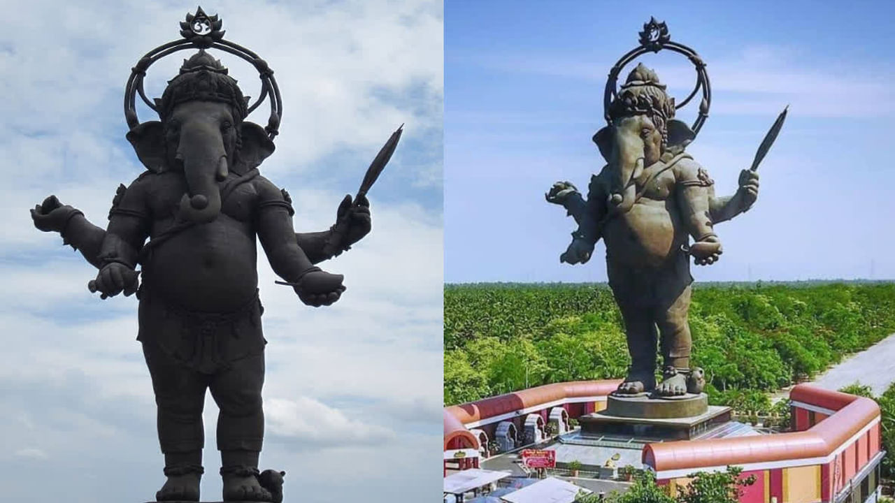 Worlds largest ganesha statue: ప్రపంచంలోనే అతిపెద్ద గణేశుడి విగ్రహం ఎక్కడ ఉందో తెలుసా..? భారతదేశంలో కాదు..