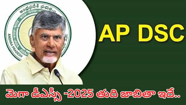 Mega DSC Final List: అలర్ట్.. మెగా డీఎస్సీ -2025 తుది జాబితా విడుదల.. డైరెక్ట్గా ఇక్కడ చెక్ చేసుకోండి