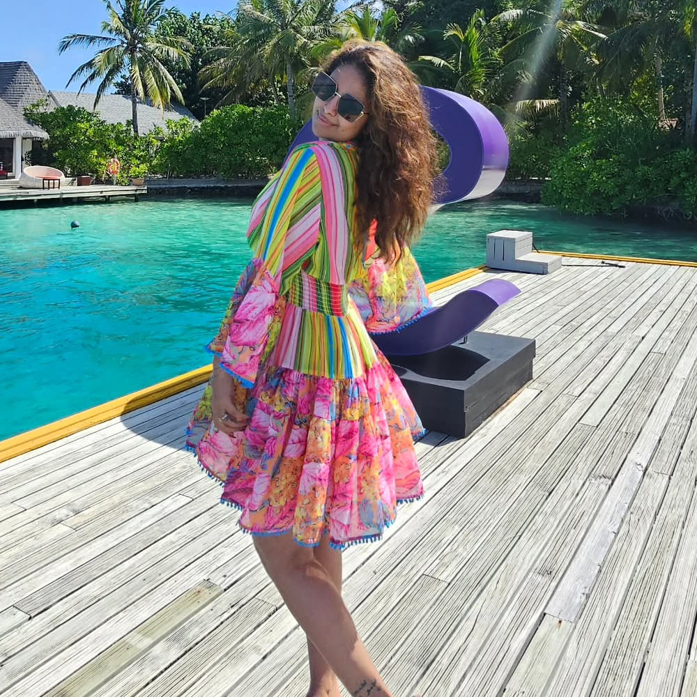 అది సాయి కుమార్ హీరోగా షణ్ముఖ అనే సినిమాలో నటించింది. హారర్ థ్రిల్లర్ గా తెరకెక్కిన ఇటీవలే విడుదలైంది. ఆశించిన స్థాయిలో ఈ సినిమాలో ఆకట్టుకోలేకపోయింది. మరి ఈ సినిమా తర్వాత వరుసగా సినిమాలు చేస్తుందా లేదా అన్నది చూడాలి.