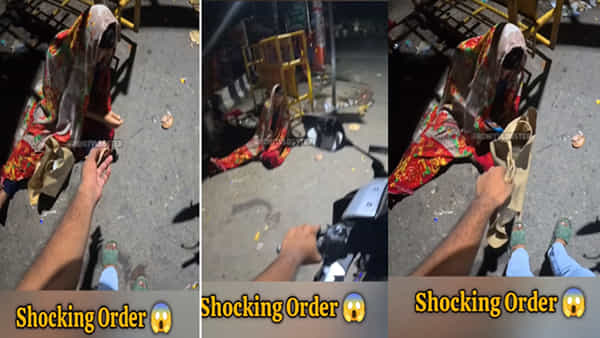 ఫుడ్ డెలివరీ ఇవ్వడానికి వెళ్లిన బాయ్.. చీకట్లో కస్టమర్ని చూసి కంగుతిన్నాడు.. ఆ తర్వాత జరిగింది చూస్తే..