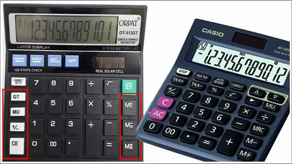 Calculator: క్యాలిక్యులేటర్లోని GT, MU, M+, M-, MRC బటన్ల అర్థాలు ఏంటో తెలుసా? ఇవి ఎందుకు ఉంటాయి?