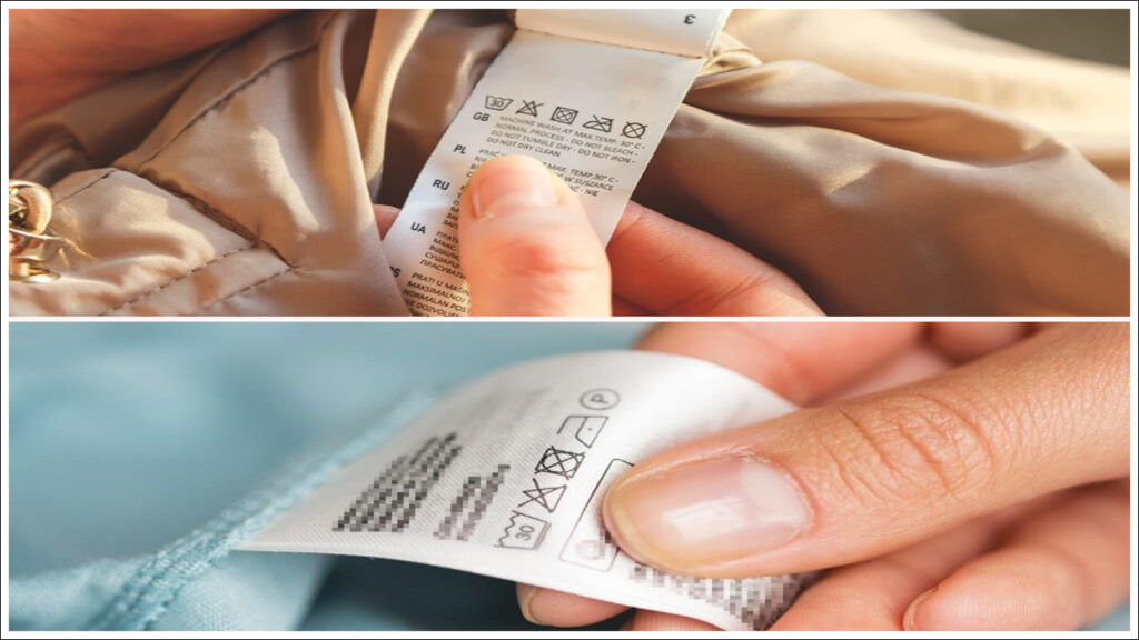 Clothing Tag Symbols