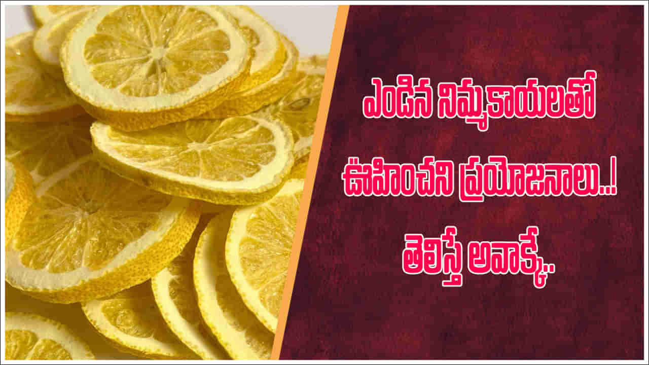 ఎండిన నిమ్మకాయల్ని పారేయకండి.. ఎన్ని ఉపయోగాలు తెలిస్తే వెంటనే దాచేసుకుంటారు..!