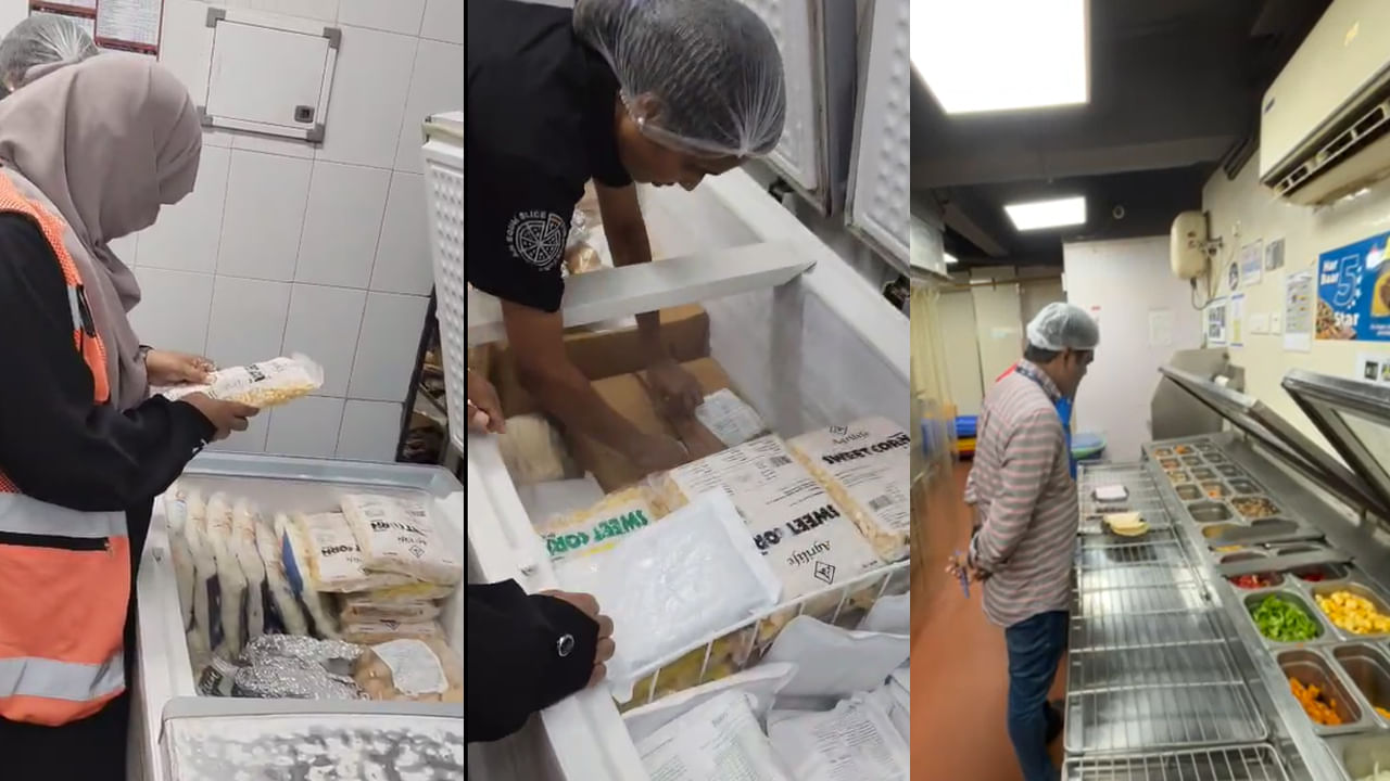 పిజ్జా లొట్టలేసుకుంటూ తింటున్నారా.. తయారీ చూస్తే డోకు రావాల్సిందే..!