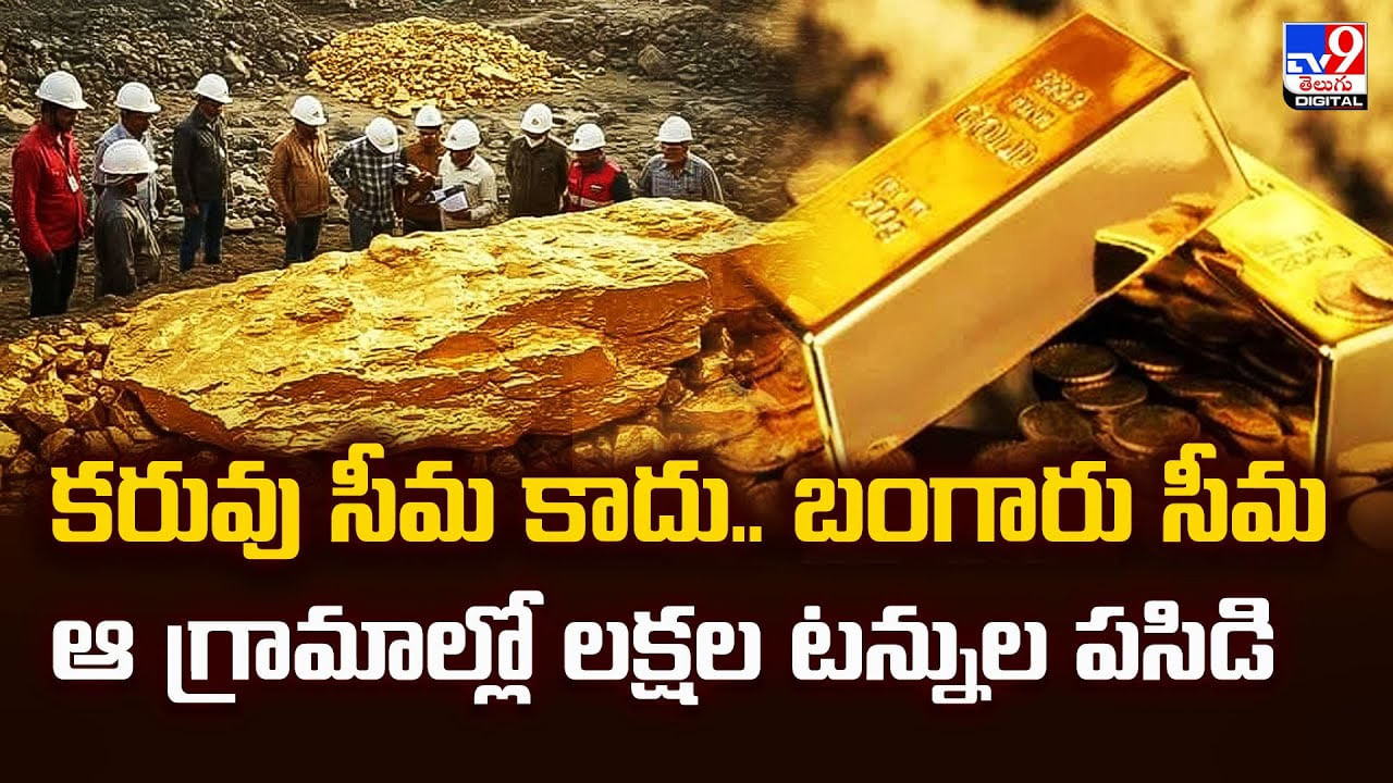 కరువు సీమ కాదు.. బంగారు సీమ ఆ గ్రామాల్లో లక్షల టన్నుల పసిడి