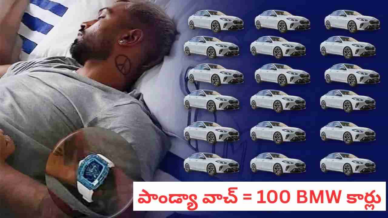 Hardik Pandya: 10, 20 కాదు.. ఏకంగా 100 కంటే ఎక్కువ BMW కార్లు కొనొచ్చు.. హార్దిక్ వాచ్ ధర తెలిస్తే మైండ్ బ్లాంకే..