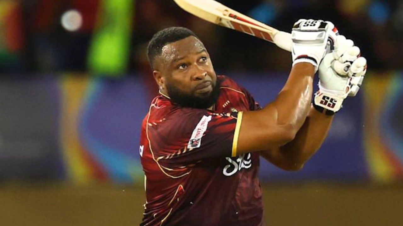 Kieron Pollard : 6,6,6,6,6,6...వయసుతో సంబంధం లేదు...బౌలర్లను ఊచకోత కోయడమే మనోడి పని