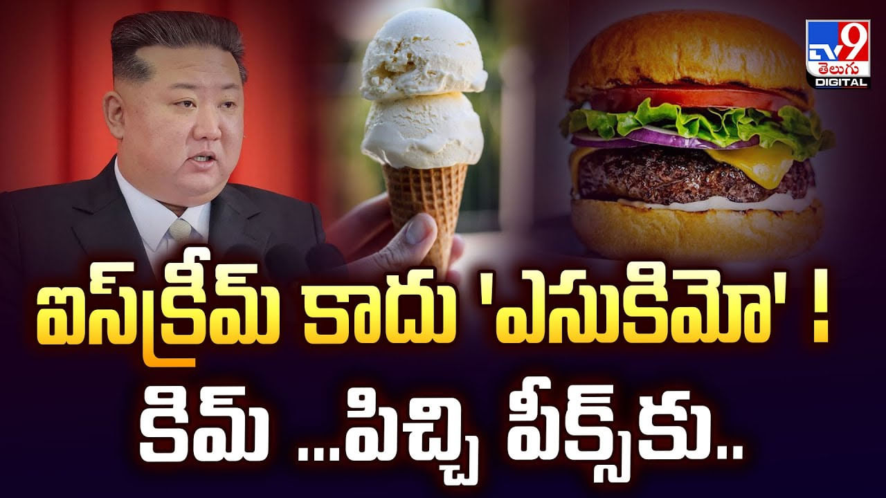 ఐస్‌క్రీమ్‌ కాదు 'ఎసుకిమో' కిమ్ ...పిచ్చి పీక్స్‌కు వీడియో