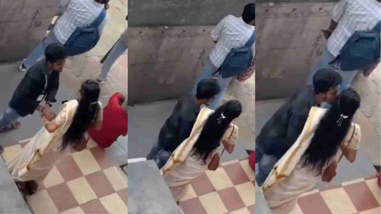 ఛీ వీరి ప్రేమ పాడుగాను.. వంటి మీద సోయ లేకుండా బస్టాండ్ లో బరితెగించిన ప్రేమికులు..