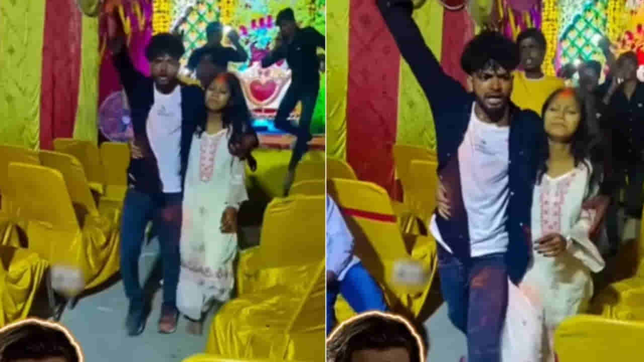 Viral Video: సినిమాని తలపించే సీన్.. పెళ్లింట్లో వధువు తీసుకెళ్ళిన ప్రేమికుడు