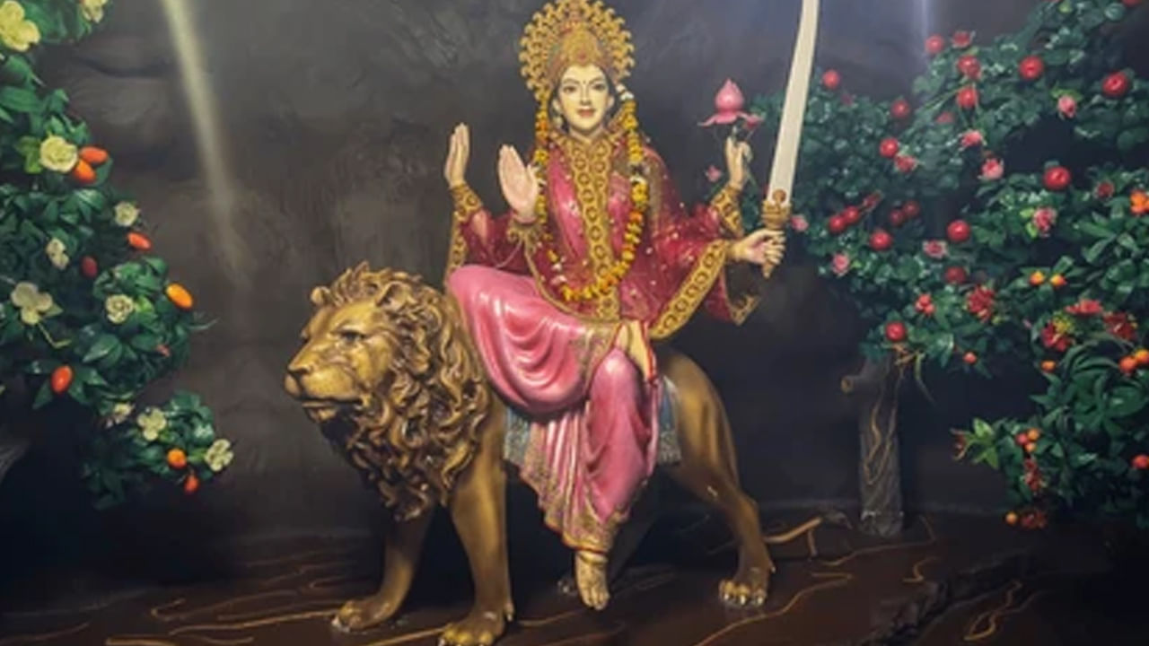 ఆరవ రోజు కాత్యాయని మాత: ఆరవ రోజున భక్తులు యోధ దేవత అయిన కాత్యాయణి దేవిని పూజిస్తారు. పురాణాల ప్రకారం కాత్యాయన ముని చేసిన తపస్సుని మెచ్చి అతని కుమార్తెగా జన్మించింది. ఆమె శక్తి, ధైర్యం,  చెడుపై విజయాన్ని సూచిస్తుంది. ఆమె మహిళలను దీర్ఘ సుమంగళిగా ఉండేలా ఆశీర్వదిస్తుందని నమ్ముతారు. 
