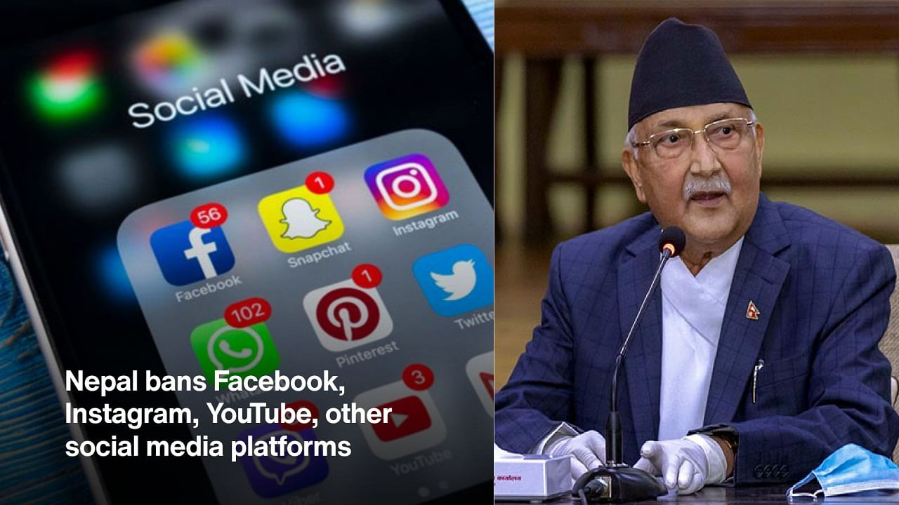 నేపాల్‌లో టెన్షన్.. టెన్షన్..! సోషల్‌ మీడియాపై నిషేధం.. కర్ఫ్యూ విధించిన సర్కార్