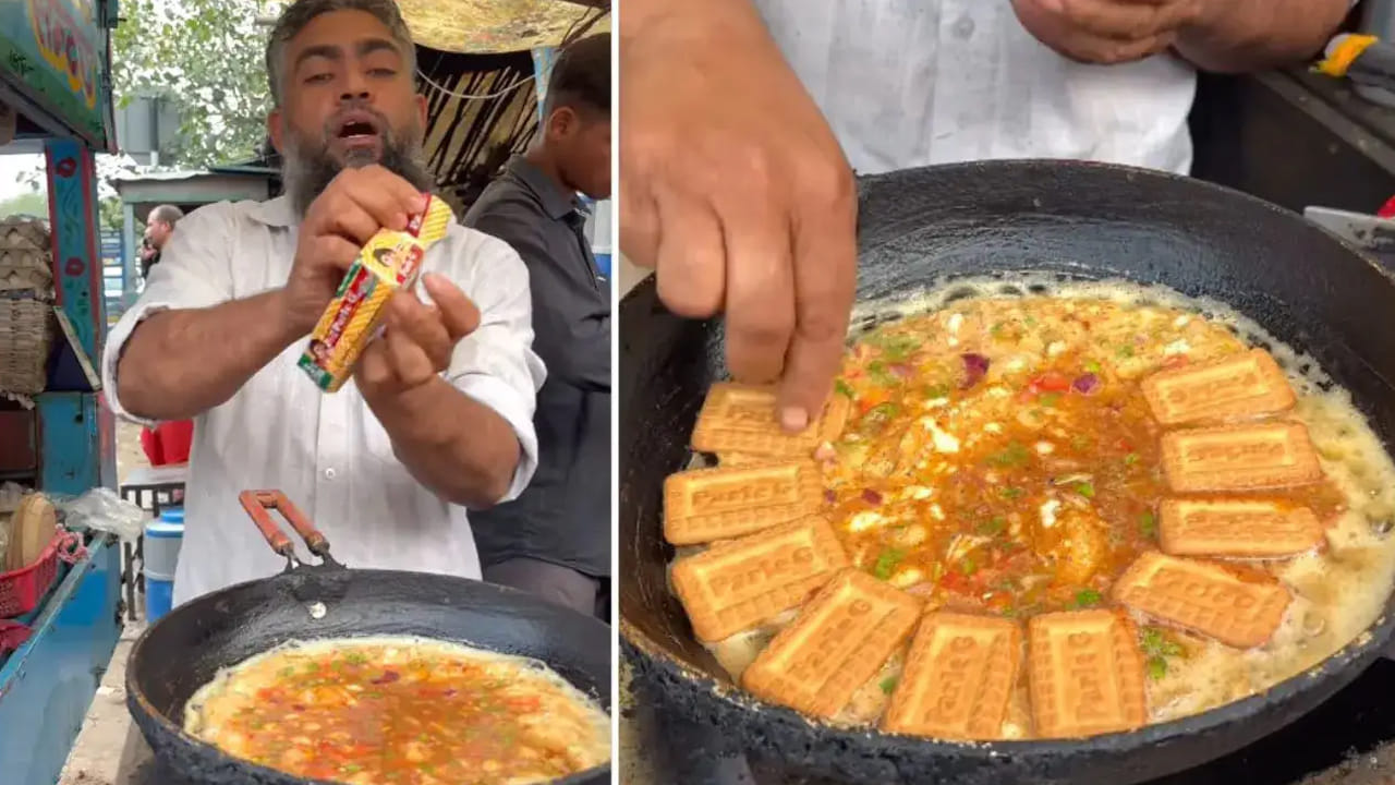 అమూల్ బటర్‌.. పార్లే-జి ఆమ్లెట్..తాజా పరిశోధనలో సరికొత్త విషయం..! వీడియో వైరల్..