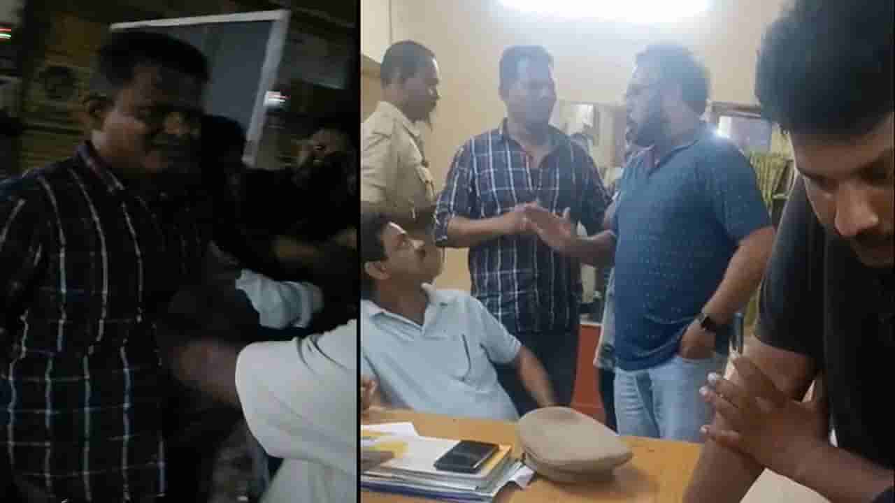 నడిరోడ్డులో సీఐ వీరంగం.. షాప్ మూసివేసి ఇంటికి వెళ్తోన్న మహిళతో ఇదే పని..!