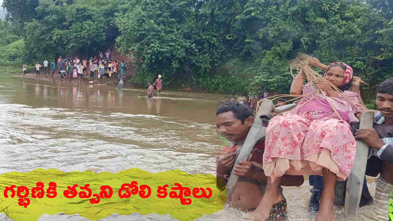 Andhra Pradesh: వాళ్లకు హ్యాట్సాఫ్.. ఆ గర్భిణి కష్టం చూడలేక ప్రాణాలకు తెగించారు..!