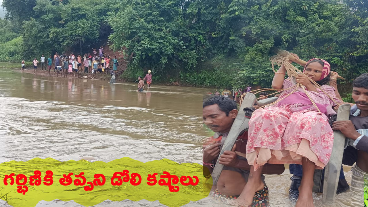 Andhra Pradesh: వాళ్లకు హ్యాట్సాఫ్.. ఆ గర్భిణి కష్టం చూడలేక ప్రాణాలకు తెగించారు..!