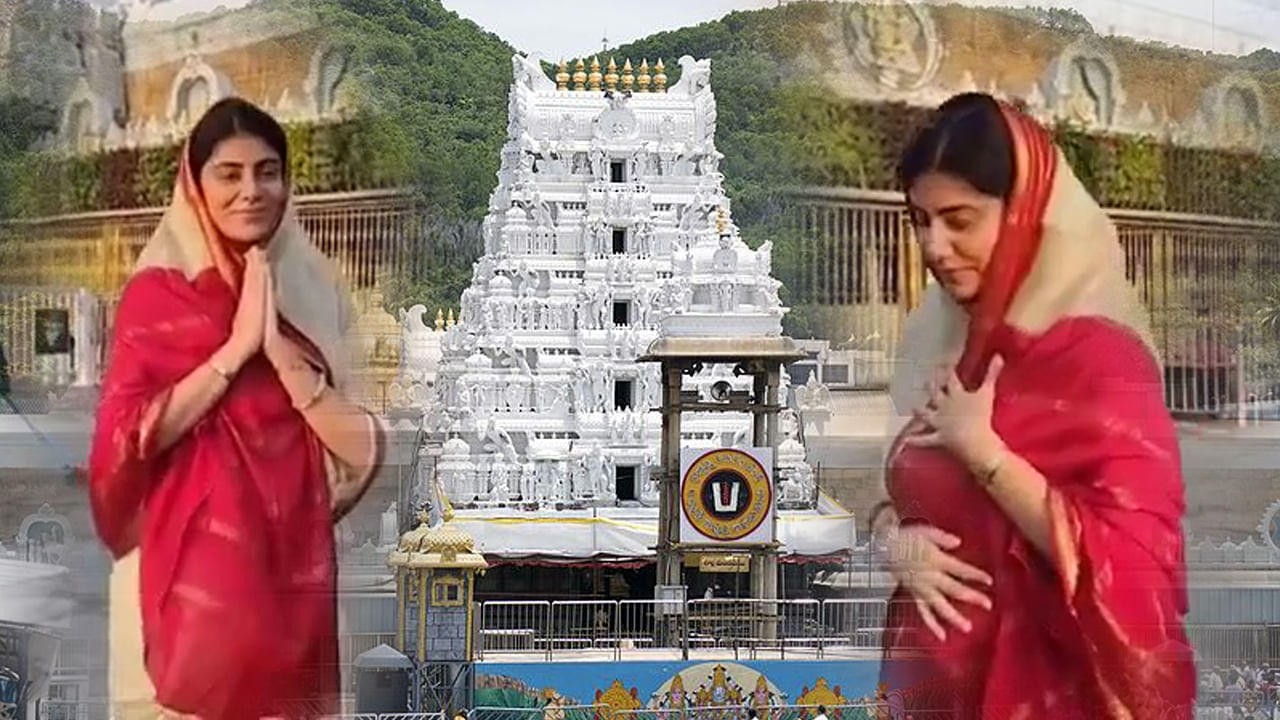 Rivaba Jadeja: తిరుమల శ్రీవారిని దర్శించుకున్న రవీంద్ర జడేజా సతీమణి  రివాబా జడేజా
