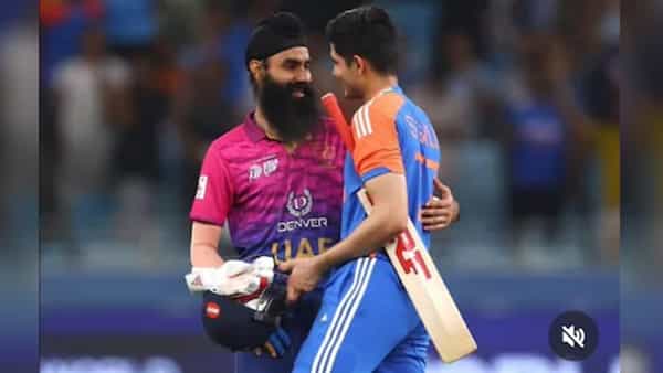 Shubman Gill : మ్యాచ్ గెలిచిన వెంటనే.. గుర్తు పట్టి మరీ పాత స్నేహితుడిని గట్టిగా హత్తుకున్న శుభ్మన్ గిల్!