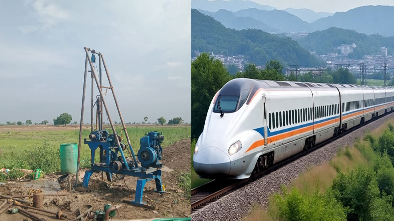 Andhra Pradesh: అమరావతి మీదుగా బుల్లెట్ ట్రైన్.. మట్టి నమూనాల సేకరణ షురూ.. ఎక్కడంటే..?