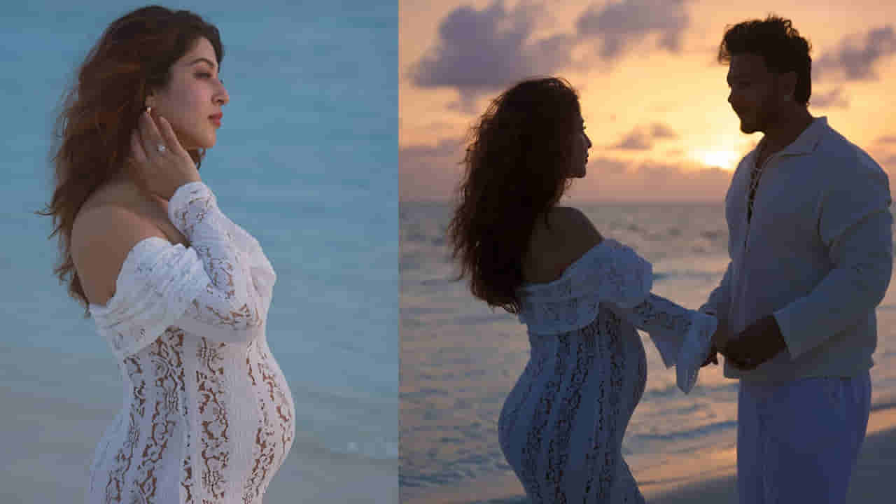Sonarika : తల్లి కాబోతున్న టాలీవుడ్ హీరోయిన్.. భర్తతో కలిసి మెటర్నిటీ ఫోటోషూట్..