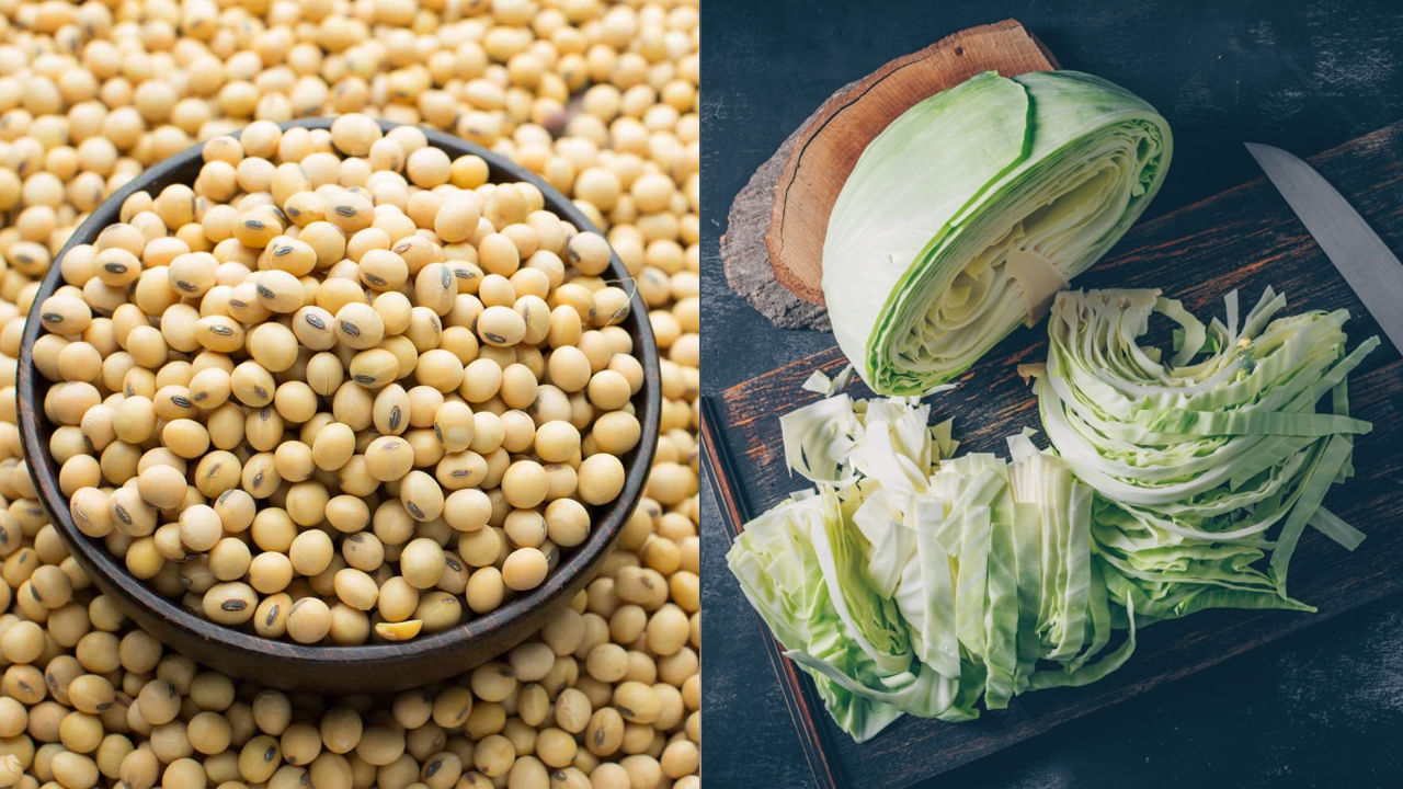 సోయాబీన్స్, సోయా పాలు, టోఫు వంటి వాటికి దూరంగా ఉండాలి. క్యాబేజీ, కాలీఫ్లవర్ వంటి కూరగాయలు థైరాయిడ్ మందుల ప్రభావాన్ని తగ్గిస్తాయి. ఈ థైరాయిడ్ సమస్యలతో బాధపడేవారు క్యాబేజీ వంటి కూరగాయలకు దూరంగా ఉండాలి.