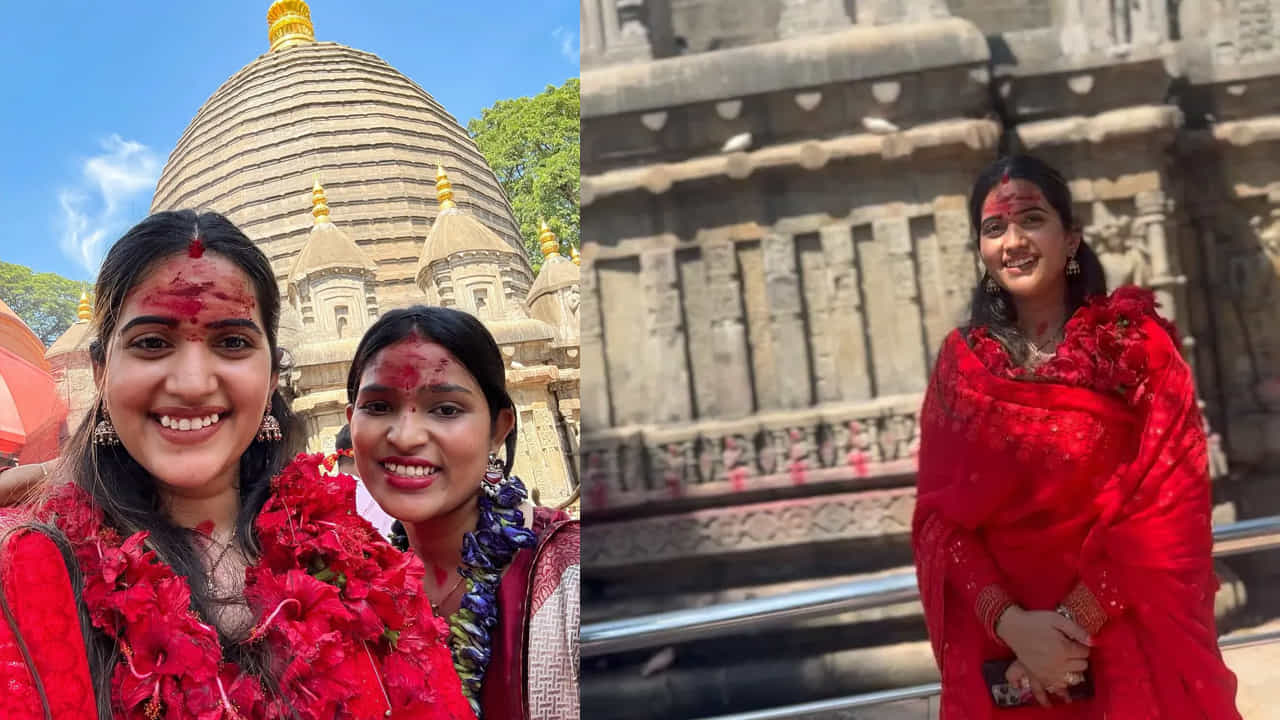  ఇలా టీవీ ప్రోగ్రామ్స్, ఈవెంట్స్ తో బిజి బిజీగా ఉంటే స్రవంతి ఆధ్యాత్మిక యాత్రకు బయలు దేరింది. తాజాగా ఆమె అష్టాదశ శక్తి పీఠాలలో ఒకటైన అస్సాం కామాఖ్య ఆలయాన్ని దర్శించుకుంది
