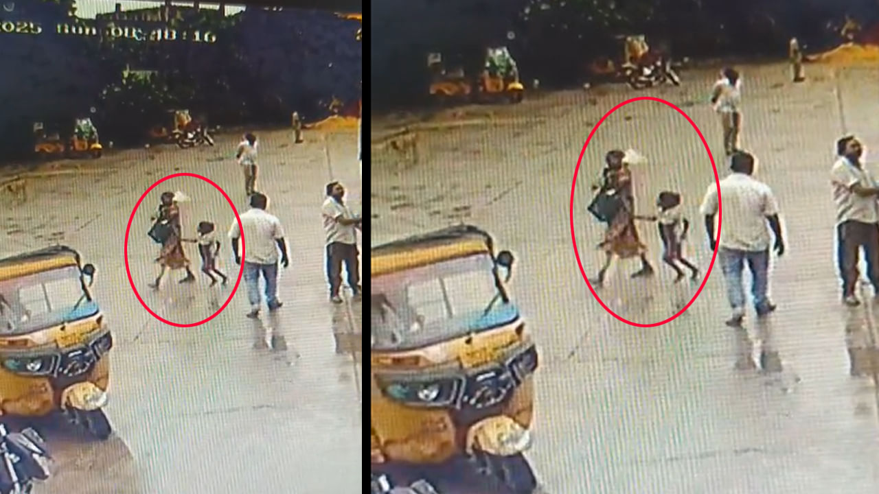 Andhra: బస్సు ఆగగానే మహిళ పరుగో పరుగు.. ఆమె చేతిలో ఓ బ్యాగ్.. ఆ తర్వాత