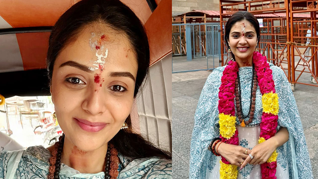  అనంతరం తన ఆధ్యాత్మిక యాత్రకు సంబంధించిన ఫొటోలను సామాజిక మాధ్యమాల్లో షేర్ చేసింది. ఉదయం మూడు గంటలకు గిరి ప్రదక్షిణ ప్రారంభించగా ఏడు గంటలకల్లా పూర్తయినట్లు అందులో పేర్కొందీ టాలీవుడ్ యాంకరమ్మ.
