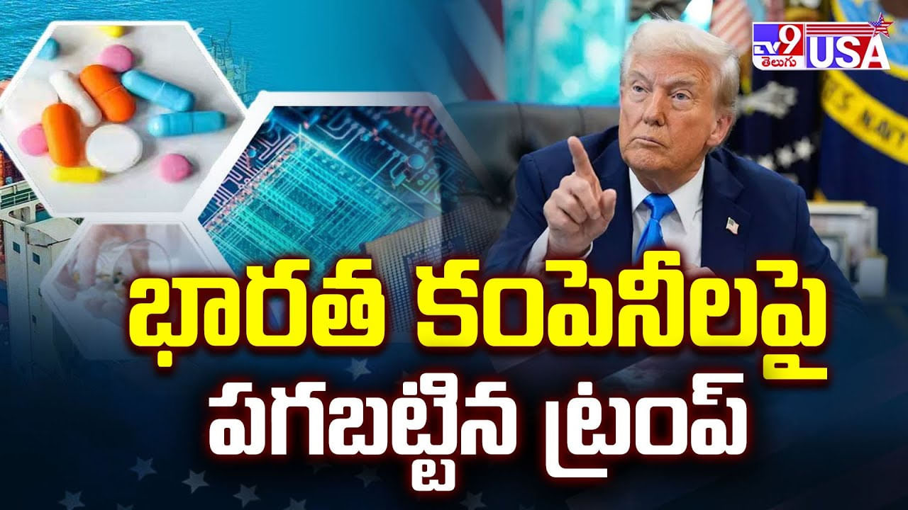 భారత కంపెనీలపై పగబట్టిన ట్రంప్ వీడియో