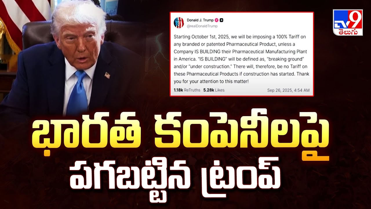 Donald Trump: భారత కంపెనీలపై పగబట్టిన ట్రంప్