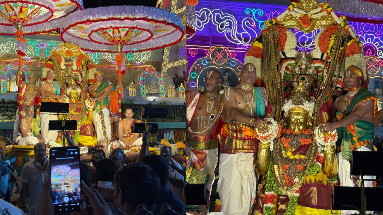 Tirumala: తిరుమలలో కన్నుల పండుగగా శ్రీవారి గరుడవాహన సేవ.. భారీగా తరలివచ్చిన భక్తులు