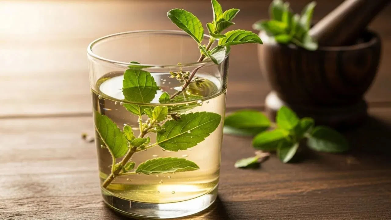 Tulsi Water 2