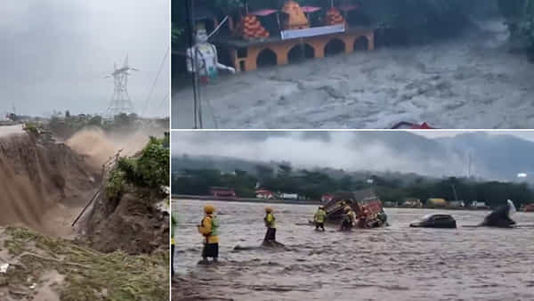 Cloudburst: క్లౌడ్ బరస్ట్.. కుండపోత వర్షాలతో అతలాకుతలం.. ఆ ప్రాంతంలో స్కూళ్లకు సెలవు..