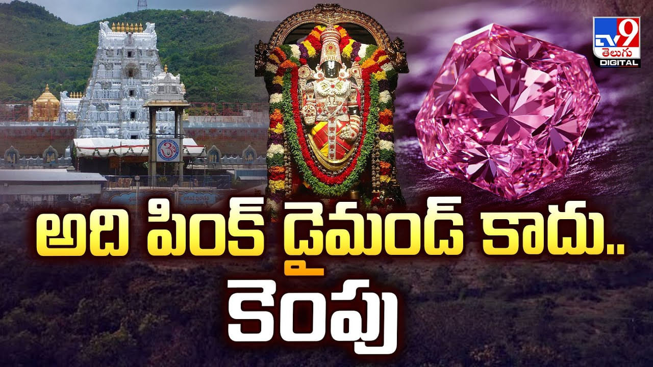 అది పింక్ డైమండ్ కాదు.. కెంపు వీడియో