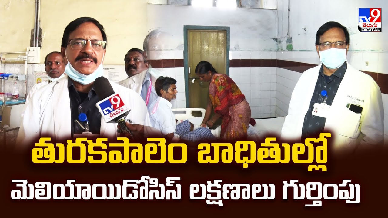 తురకపాలెం బాధితుల్లో మెలియాయిడోసిస్‌ లక్షణాలు గుర్తింపు వీడియో