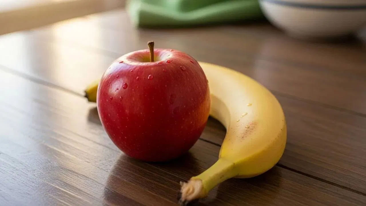 బరువు తగ్గడానికి ఖచ్చితంగా ఏమి తినాలో ఇక్కడ తెలుసుకుందాం. అరటిపండ్లు, యాపిల్.. ఈ రెండింటిలో అరటిపండ్లలో ఎక్కువ మొత్తంలో కేలరీలు ఉంటాయి. వీటిని తినడం వల్ల బరువు పెరిగే అవకాశం ఉంది.