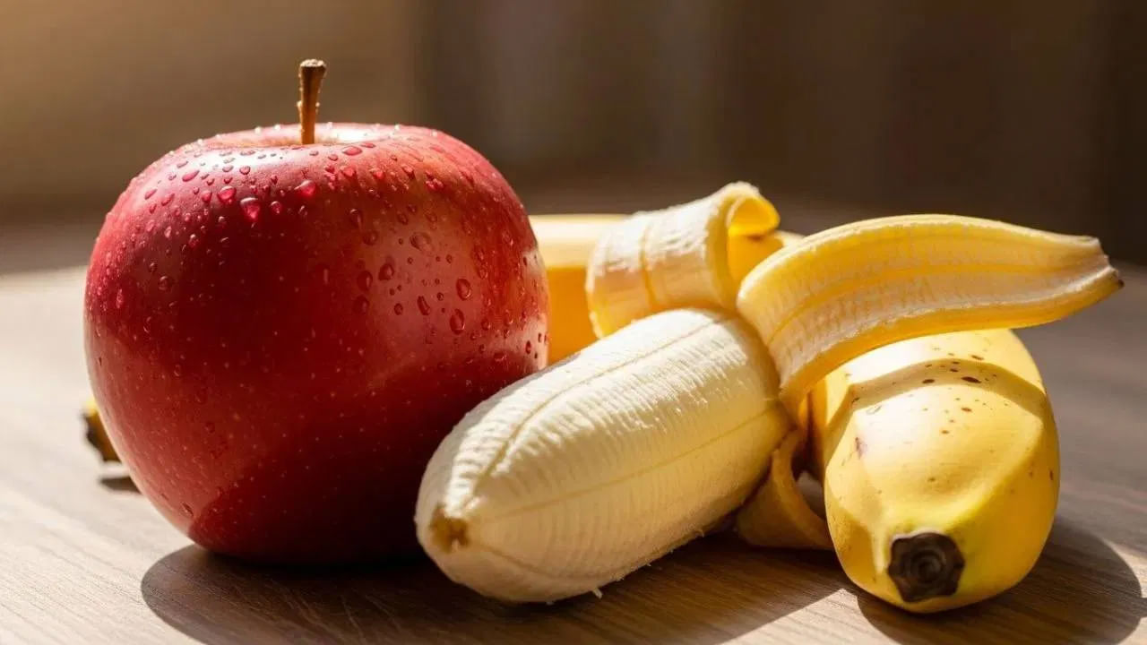 అరటిపండ్లు, యాపిల్స్.. బరువు తగ్గాలనుకునే వారి తొలి ప్రాధాన్యం ఇవి. తక్షణ శక్తిని పెంచే లక్షణాలు అరటిలో పుష్కలంగా ఉంటాయి. ఇక యాపిల్స్ మాత్రం ఫైబర్, తక్కువ కేలరీల కోసం ప్రాధాన్యతనిస్తాయి. కొంతమంది బరువు తగ్గడానికి అరటిపండ్లు, ఆపిల్స్ రెండింటినీ తినేస్తుంటారు.