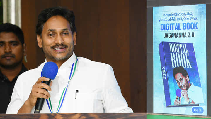 YS Jagan: రెడ్ బుక్ అంటున్నవారికి డిజిటల్ బుక్ ఎలా ఉంటుందో చూపిస్తాం: వైసీపీ అధినేత జగన్ YS Jagan: రెడ్ బుక్ అంటున్నవారికి డిజిటల్ బుక్ ఎలా ఉంటుందో చూపిస్తాం: వైసీపీ అధినేత జగన్