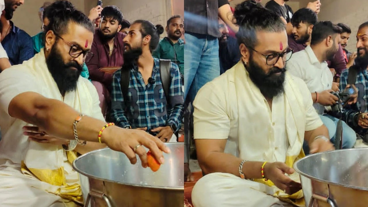 Kantara Chapter 1: కాశీలో హీరో రిషభ్ శెట్టి ప్రత్యేక పూజలు.. వీడియో వైరల్.. ఎందుకో తెలుసా?