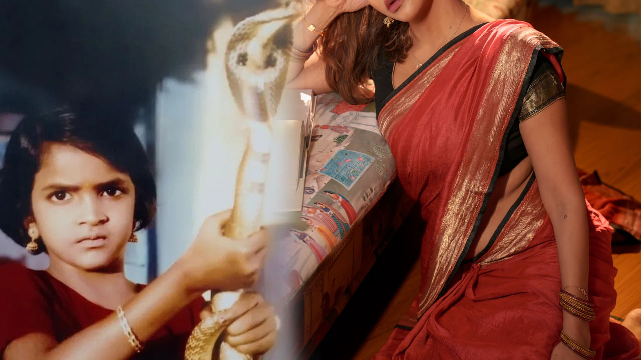 అమ్మబాబోయ్.. పాముతో పోజులిచ్చిన ఈ చిన్నది.. ఇప్పుడు ఇండస్ట్రీలో తోపు.. మల్టీ ట్యాలెంటెడ్‌ బ్యూటీ